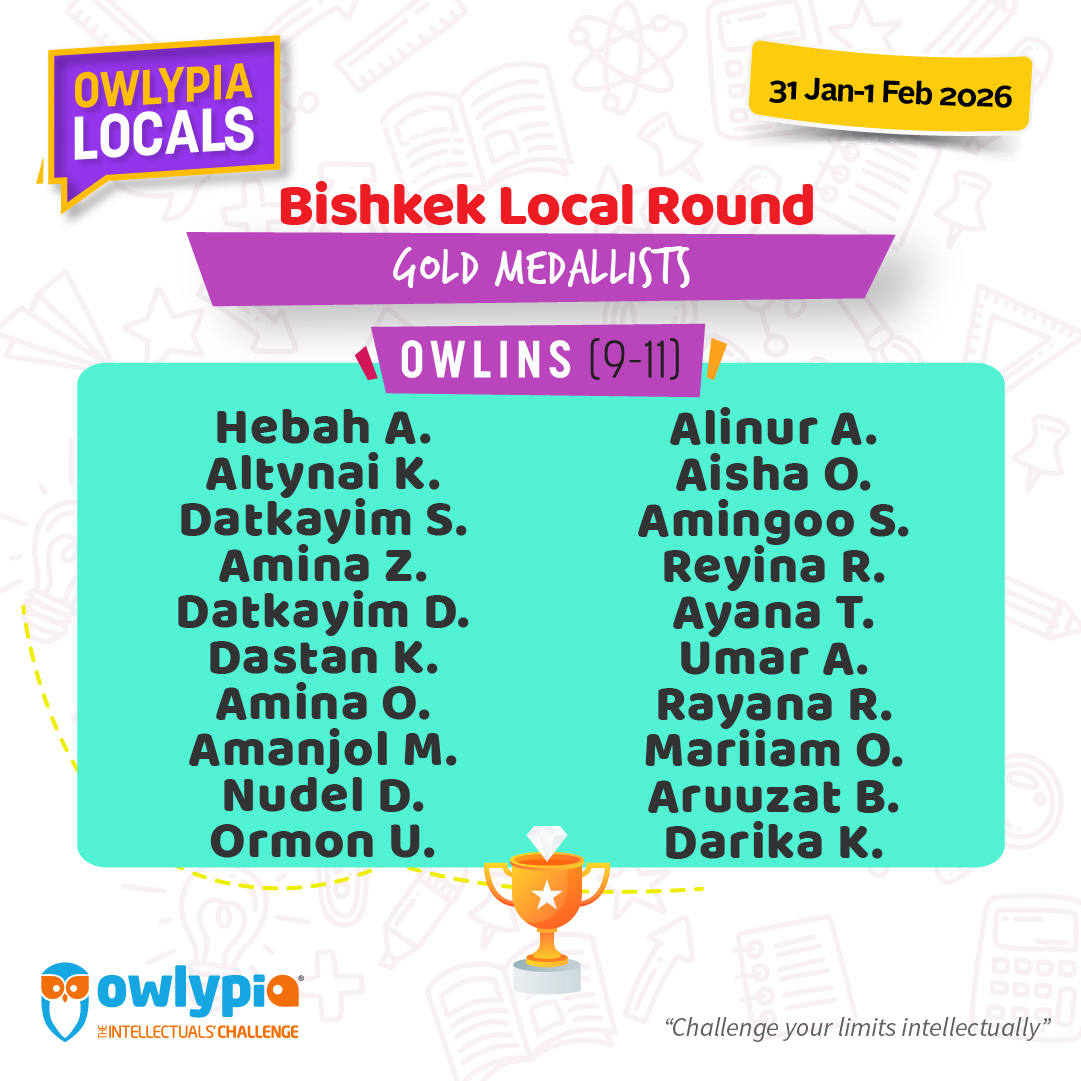 Owlypia competition results showing student achievements and awards ceremony