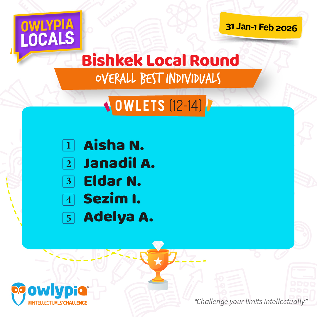 Owlypia competition results showing student achievements and awards ceremony