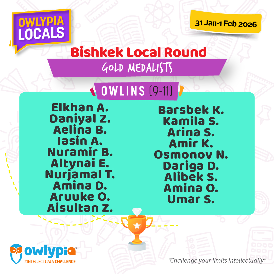 Owlypia competition results showing student achievements and awards ceremony