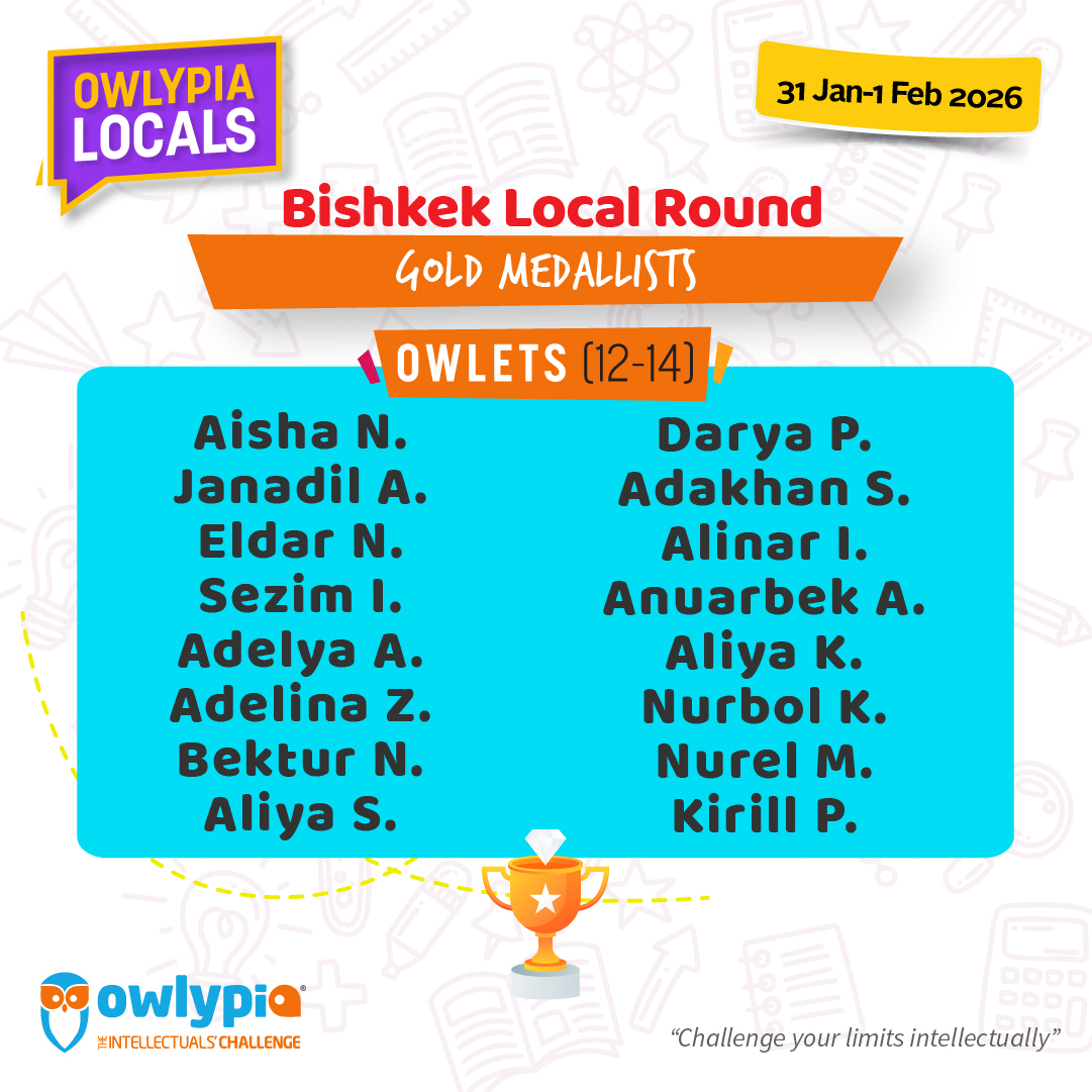 Owlypia competition results showing student achievements and awards ceremony